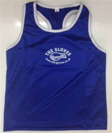 The Gloves Boxing Vest Blue