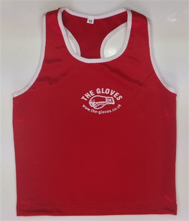 The Gloves Boxing Vest Red